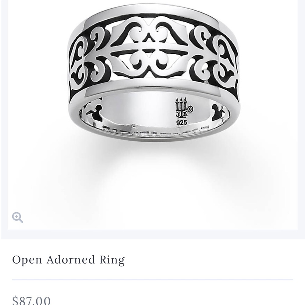 James Avery Open Adorned Ring